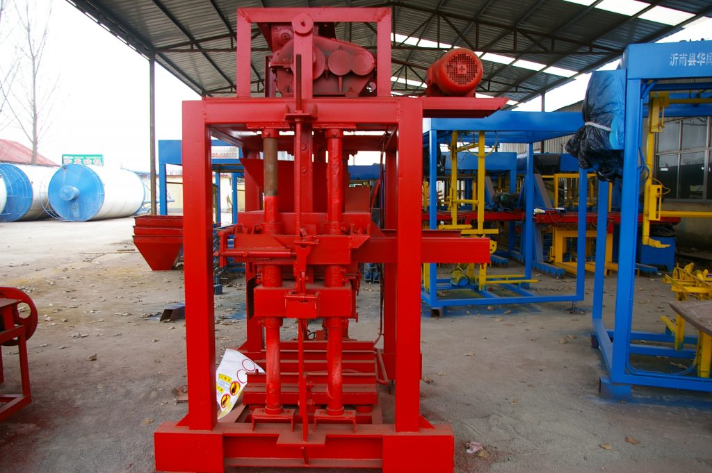 435 semiautomatic concrete block making machine GEOTHY